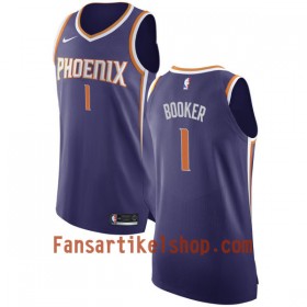 NBA Phoenix Suns Trikot Devin Booker 1 Nike 2017-18 Lila Swingman - Herren